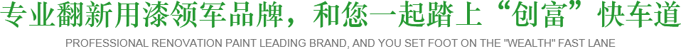 專(zhuān)業(yè)翻新用漆領(lǐng)軍品牌，和您一起踏上