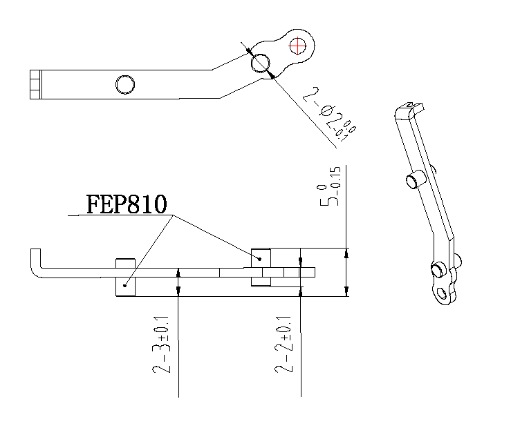 旋鈕|一體化卡塊|旋鈕鋁制|開關(guān)|按鍵|PEEK螺絲|PEI螺絲